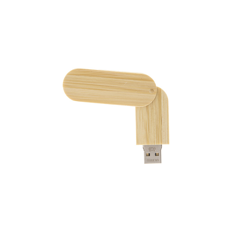 فلش مموری  Usb 2.0 اولتیتا مدل چوبی چرخشی  ظرفیت 128 گیگابایت