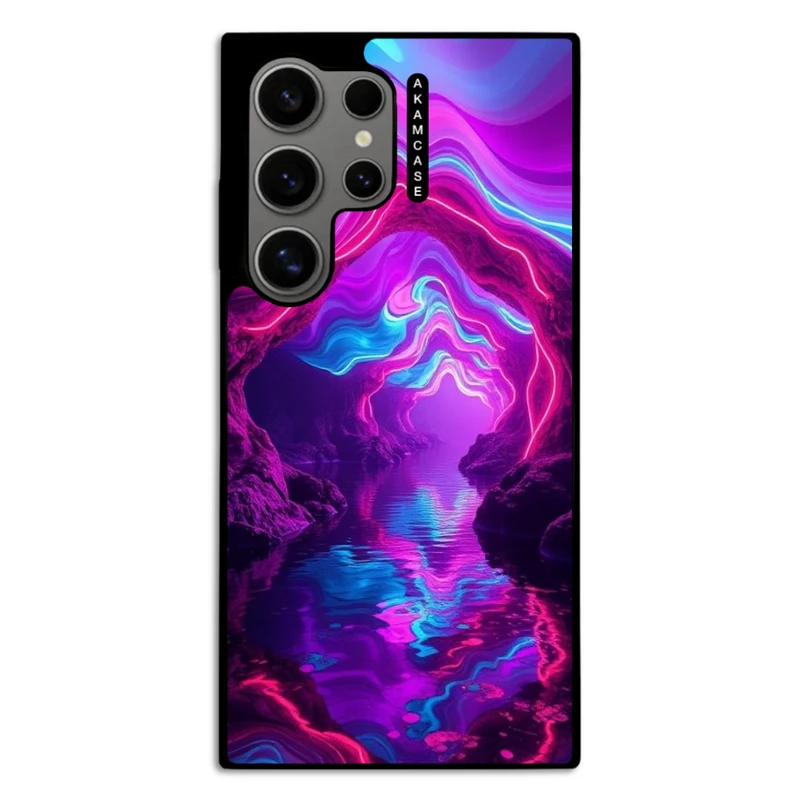 کاور آکام مدل AMC-WSGS24U-NEON-14 مناسب برای گوشی موبایل سامسونگ Galaxy S24 Ultra