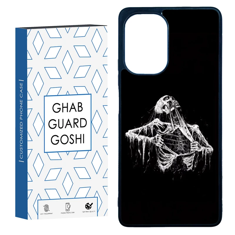 کاور قاب گارد گوشی طرح اسکلت کد TPU-295 مناسب برای گوشی موبایل شیائومی Poco F5 / Redmi Note 12 Turbo