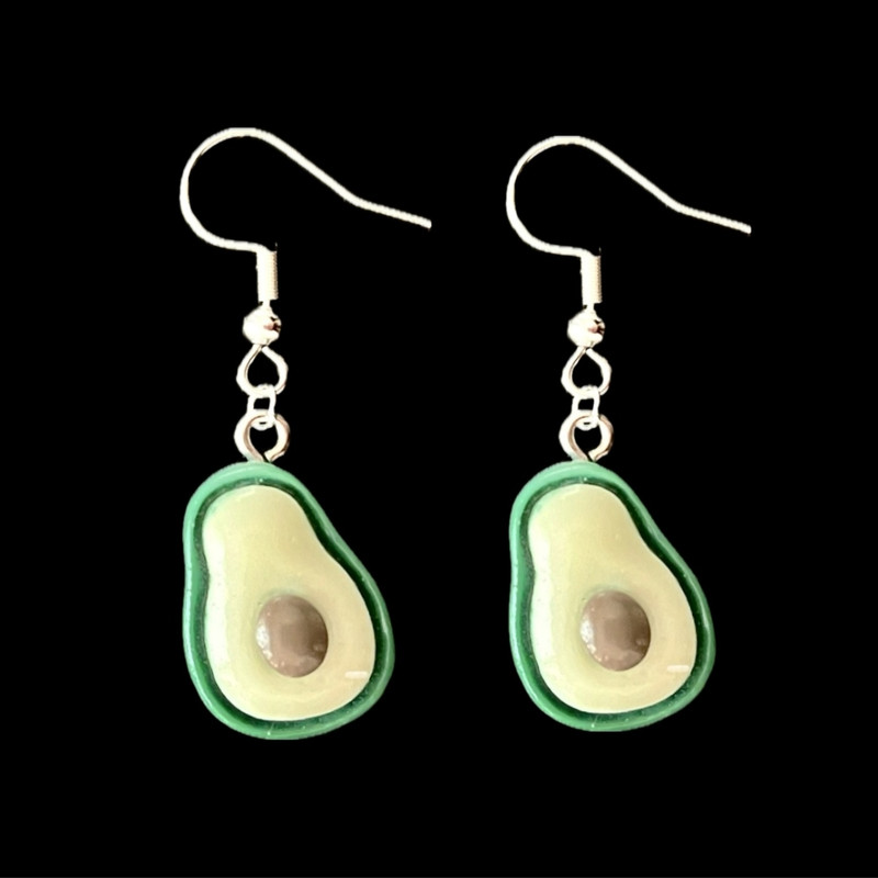 گوشواره زنانه مدل آواکادو BB0095 گوشواره زنانه مدل آواکادو BB0095