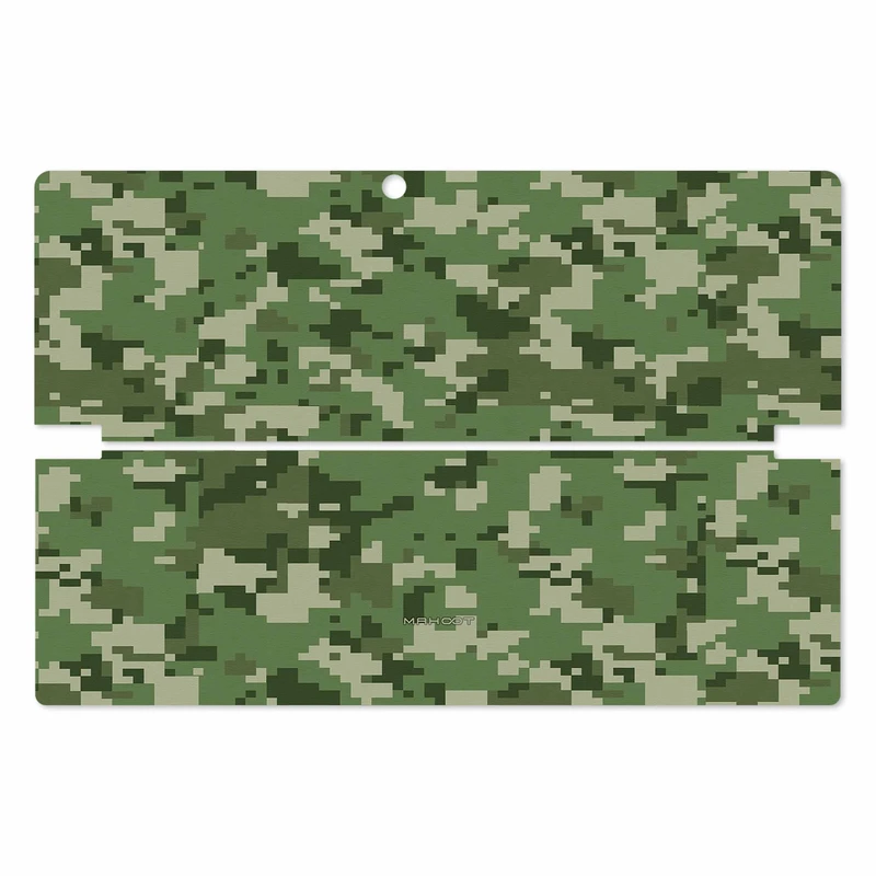 برچسب پوششی ماهوت مدل Army-Green-Pixel مناسب برای تبلت لنوو Miix 510 2016