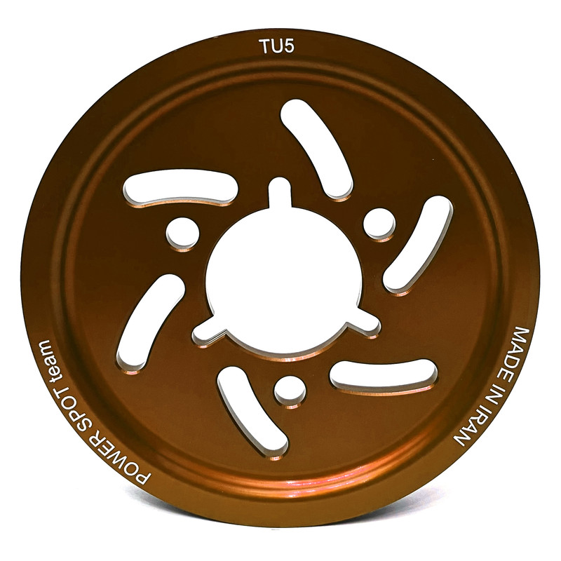 پولی سر میل لنگ سبک کد PST-TU5R مناسب برای 206