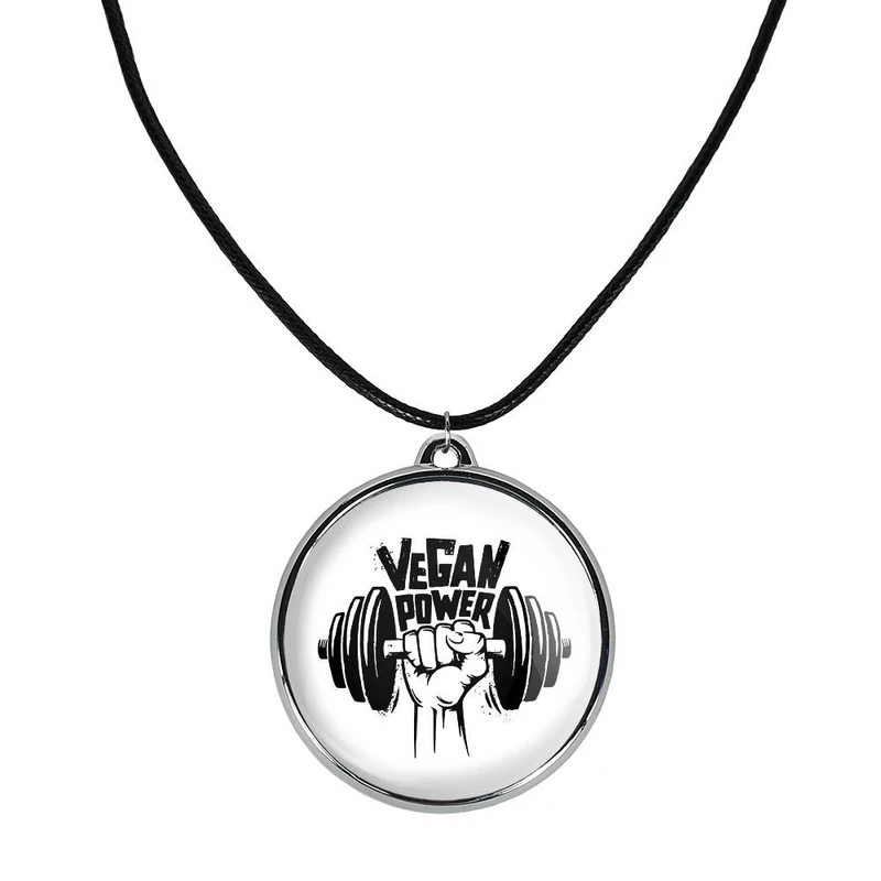 گردنبند خندالو مدل وگن Vegan کد 3113031119