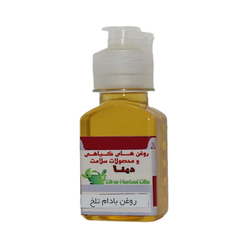 روغن بادام تلخ دینا مدل پرس سرد حجم 30 میلی لیتر