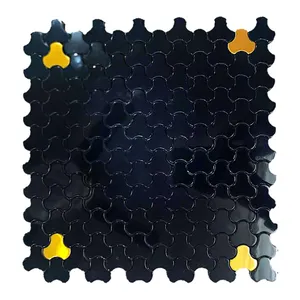 دیوارپوش مدل تایل بین کابینتی پشت چسبدار کد SPINERI 30035 بسته 14 عددی