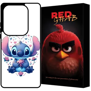  RED GHAB RCHAPN13P Cover For Xiaomi Redmi Note 13 Pro 4G / Poco M6 Pro 4G