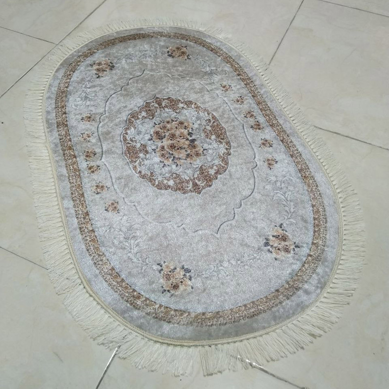 پادری طرح بیضی کد p34 سایز 50×80 سانتی متر