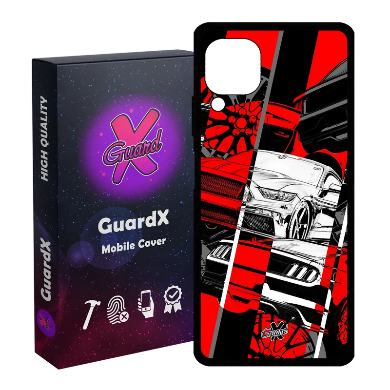 کاور گارد ایکس طرح خودرو مدل Glass10218 مناسب برای گوشی موبایل هوآوی Nova 7i / Nova 6 SE / P40 Lite