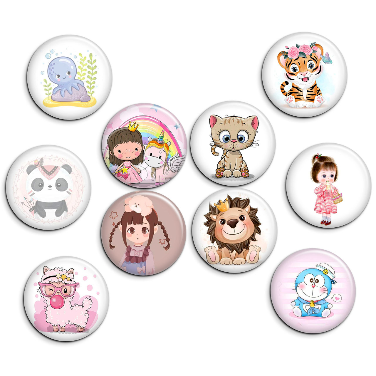 پیکسل پرمانه طرح cute کد pmg.5340 مجموعه 10 عددی