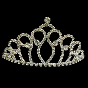 تاج مو دخترانه مدل  فلزی طرح گل شیپوری