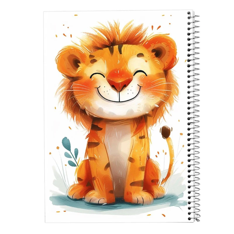 دفتر ژورنال نویسی 50 برگ مدوپد مدل نقطه ای طرح موجودات فانتزی کد DF16933