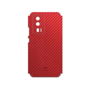 MAHOOT Red-Fiber Cover Sticker for Xiaomi Poco F5 Pro
