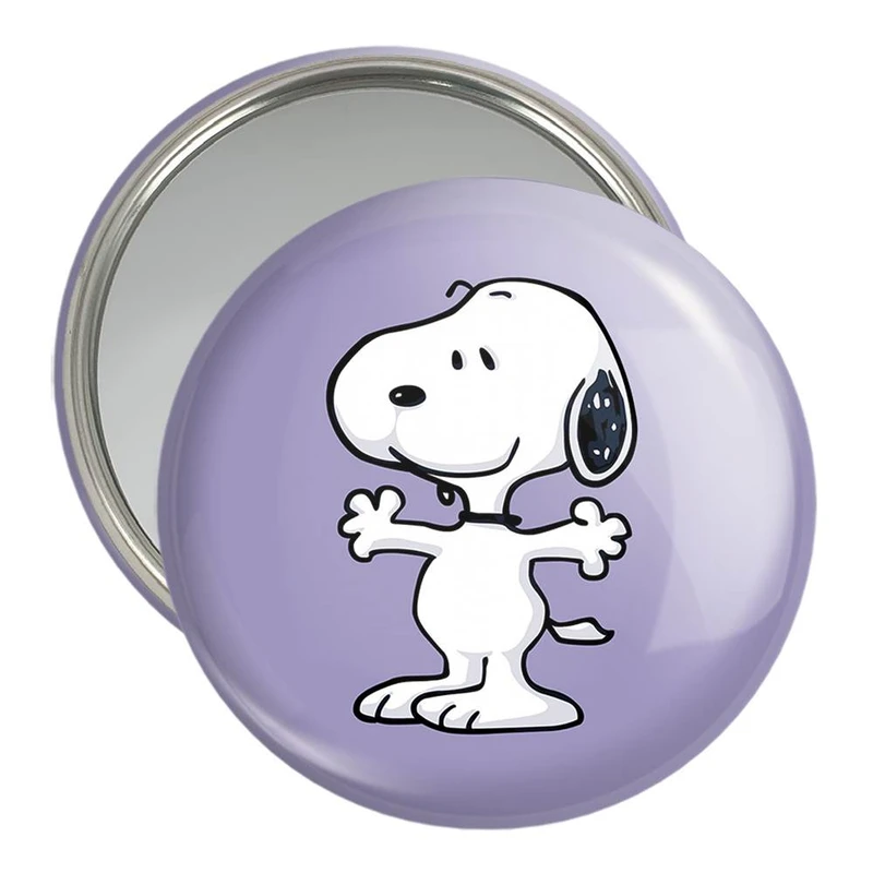 آینه جیبی خندالو مدل انیمیشن اسنوپی Snoopy  کد 13878