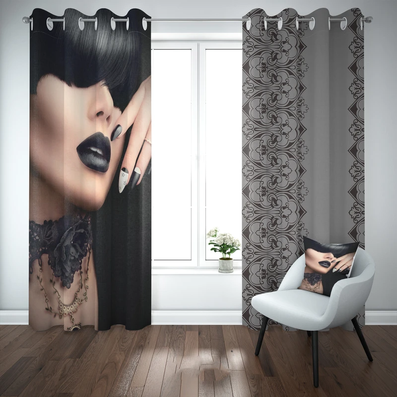 پرده مدل b1460 سایز 140×280 سانتی متر