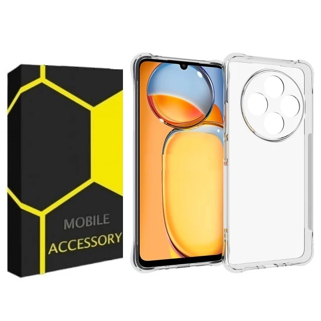 کاور مدل Transparent مناسب برای گوشی موبایل شیائومی Redmi 14C