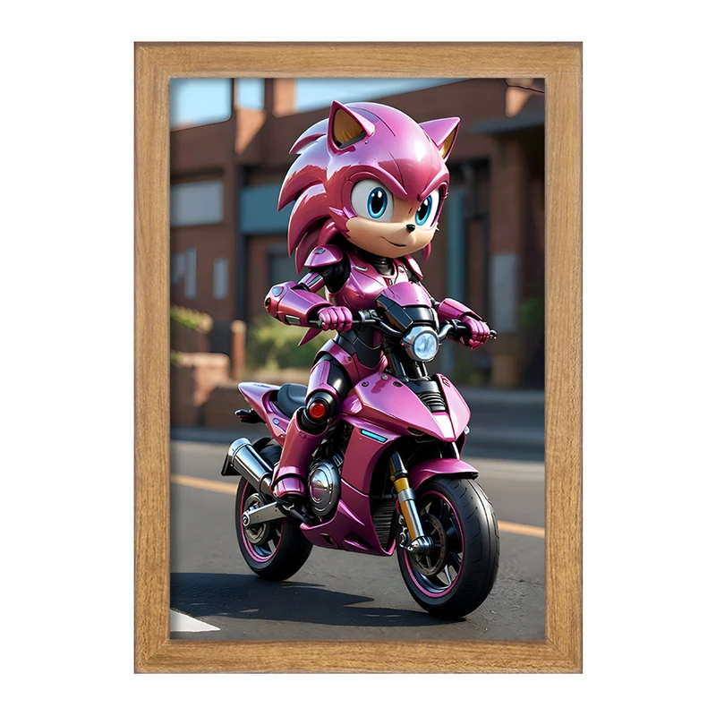 تابلو خندالو مدل سونیک (Sonic) کد F7175