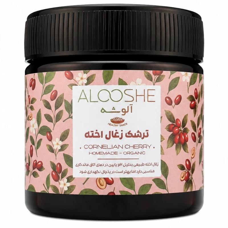 ترشک زغال اخته آلوشه - 300 گرم