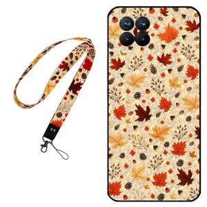 Megafone Fall 0017 Cover For Realme 8 4G / 8 Pro Mobile Neckband