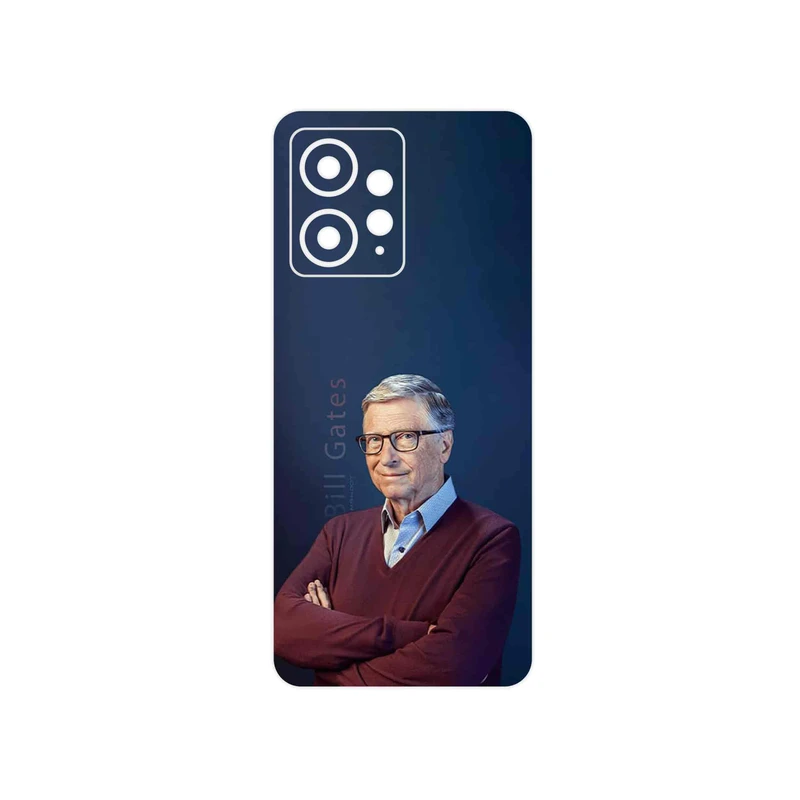 برچسب پوششی ماهوت مدل Bill_Gates مناسب برای گوشی موبایل شیائومی Redmi Note 12 4G