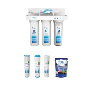 دستگاه تصفیه کننده آب اس اس وی مدل UltraJet X400 به همراه فیلتر مجموعه 3 عددی و شارژ یدک