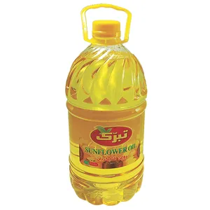روغن آفتابگردان تبرک - 5 لیتر