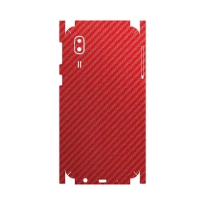MAHOOT Red-Fiber-FullSkin Cover Sticker for Samsung Galaxy A2 Core