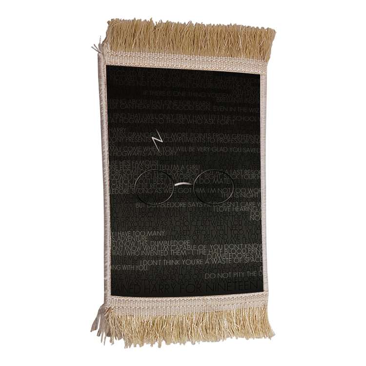 فرش ماشینی دیوارکوب مدل هری پاتر کد 62