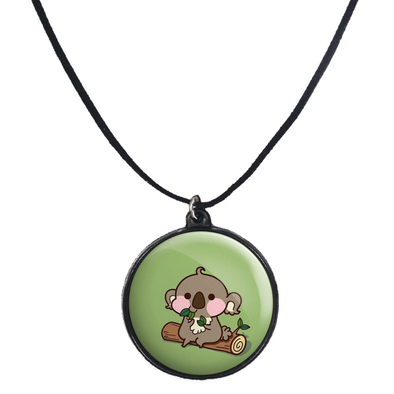 گردنبند پرمانه طرح حیوانات کیوت کد pmb.21489 مدل دو طرفه