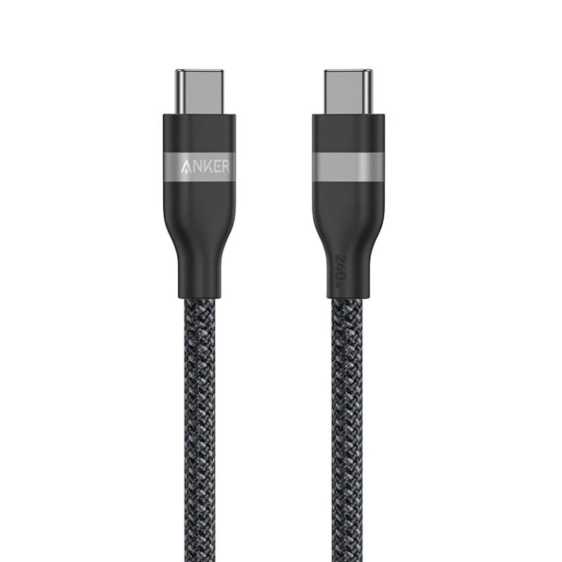 کابل تبدیل USB-C به USB-C انکر مدل A82E2 طول 1.8 متر با توان 240 وات