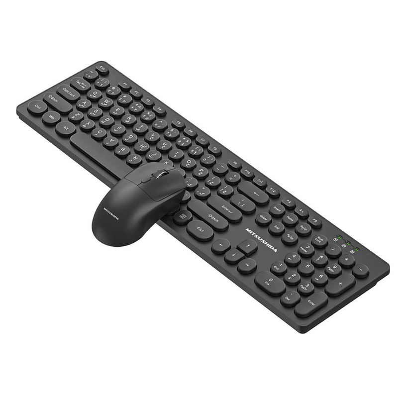 کیبورد و ماوس بی سیم میتسوشیدا مدل KC-AN500