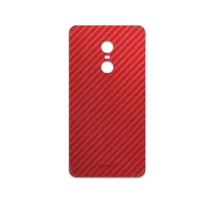 MAHOOT Red-Fiber Cover Sticker for Xiaomi Redmi Note 4