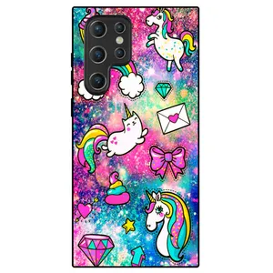 Megafone Unicorn 8155 Cover For Samsung Galaxy S22 Ultra 5G