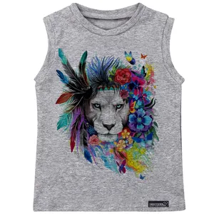 تاپ دخترانه 27 مدل Lion Flowers کد MH584
