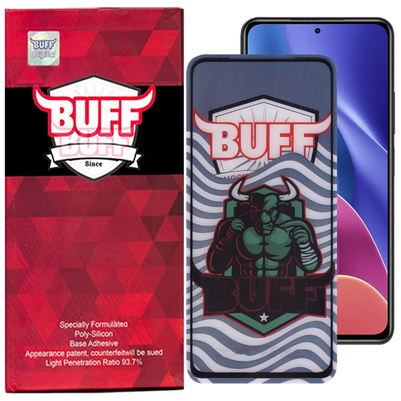 محافظ صفحه نمایش 5D بوف مدل Super Power مناسب برای گوشی موبایل شیائومی Redmi K40 Pro Plus/ K40 Pro/ K40S/ K40/ K40 Gaming
