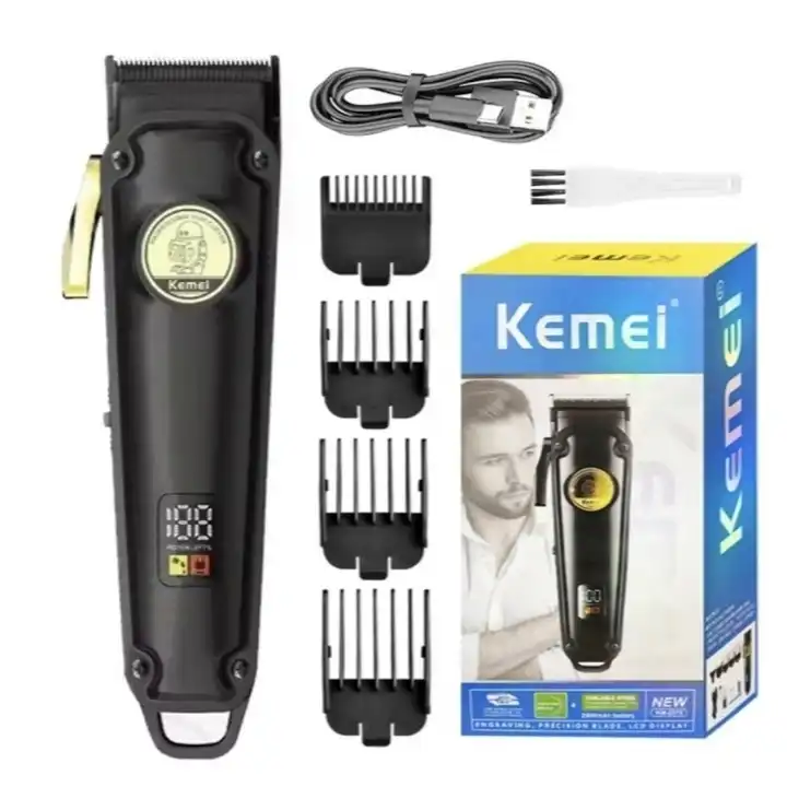 ماشین اصلاح موی سر و صورت کیمی مدل KM2371 - KM2372 مجموعه دو عددی