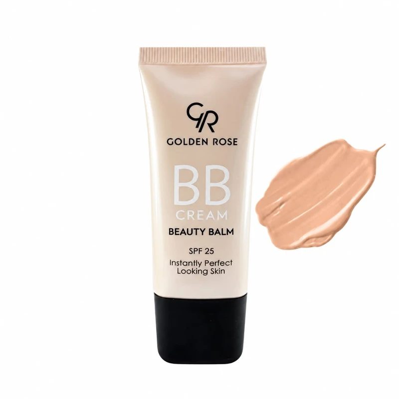 کرم پودر مایع 25 Spf گلدن رس مدل BLMBT شماره 02 مناسب برای انواع پوست حجم 30 میلی‌لیتر
