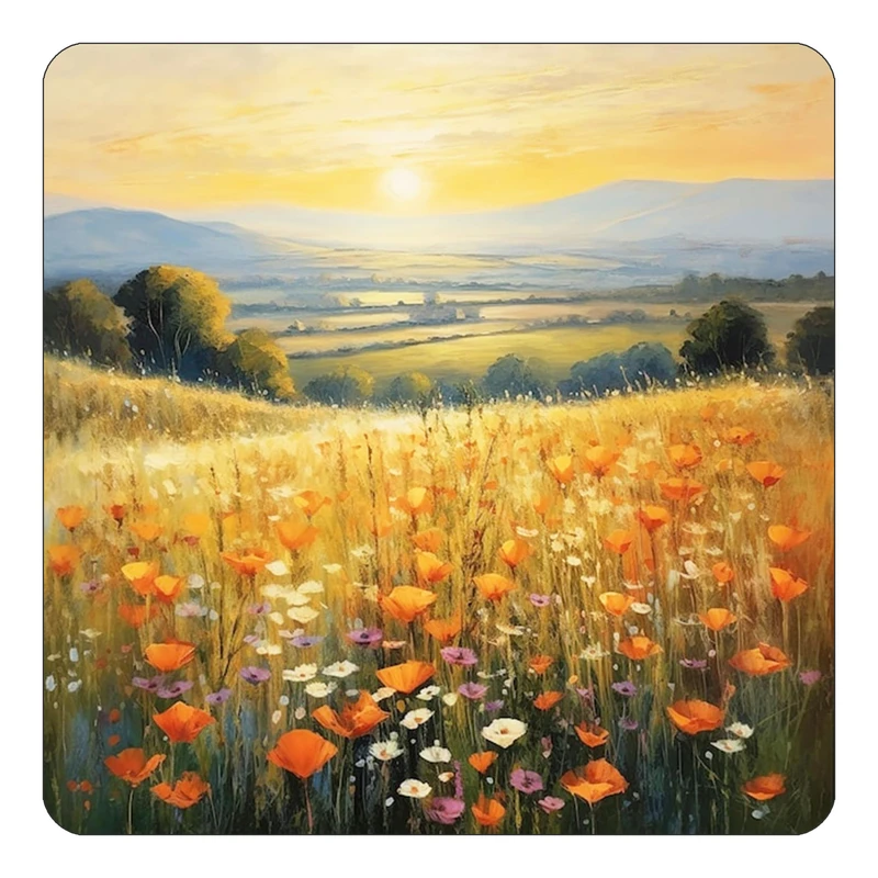 مگنت کاکتی طرح نقاشی رنگ روغن مدل mp73763