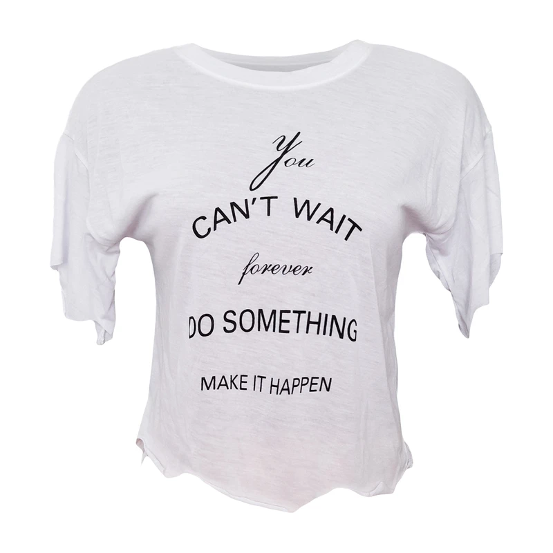 تی شرت آستین کوتاه دخترانه مدل P6049