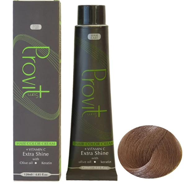 رنگ مو پرویت سری خاکستری شماره 5/1 حجم 120 میلی لیتر رنگ قهوه ای خاکستری روشن