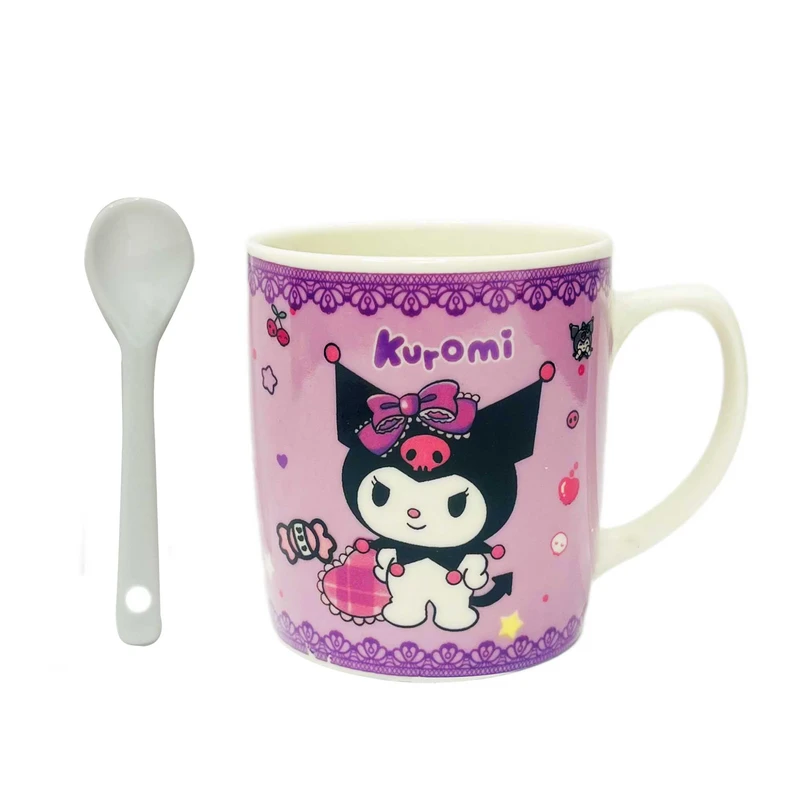 ماگ مدل کورومی همراه قاشق کد 033