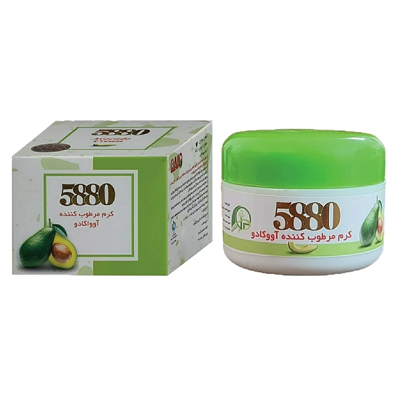 کرم مرطوب کننده 5880 مدل آووکادو وزن 40 گرم