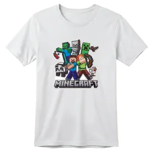 تی شرت آستین کوتاه بچگانه مدل ماینکرفت کد۱۰