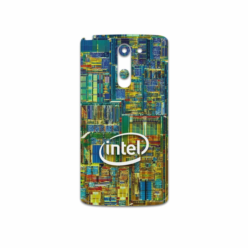 برچسب پوششی ماهوت مدل Intel Brand مناسب برای گوشی موبایل ال جی G3 Stylus