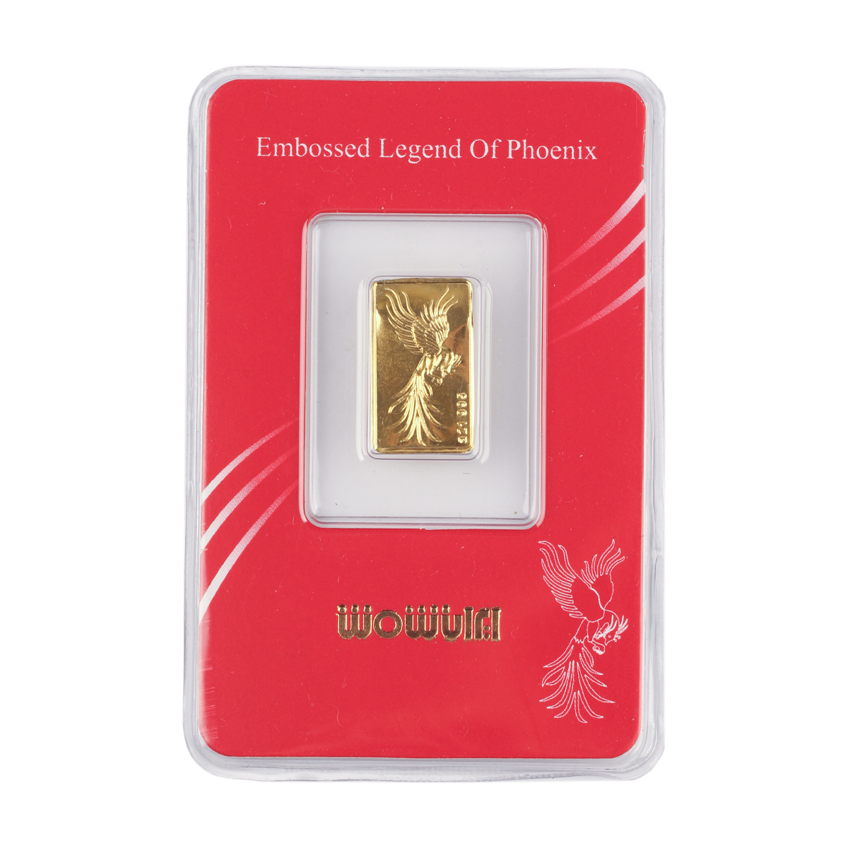 شمش طلا 24 عیار ایران‌شمش مدل سیمرغ کد T-0.3