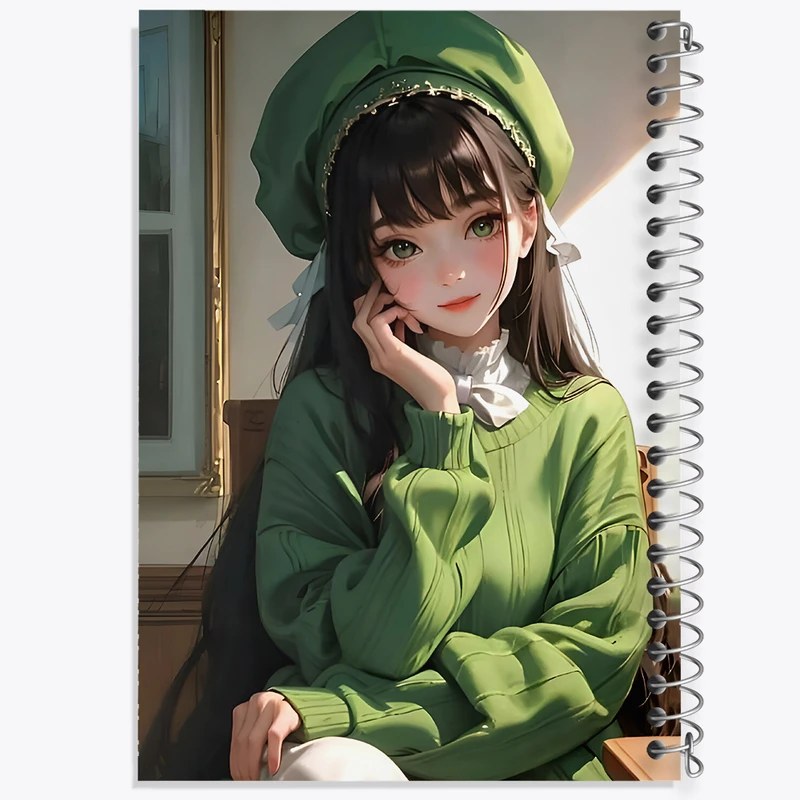 دفتر نقاشی 50 برگ خندالو طرح دخترانه کد F6631