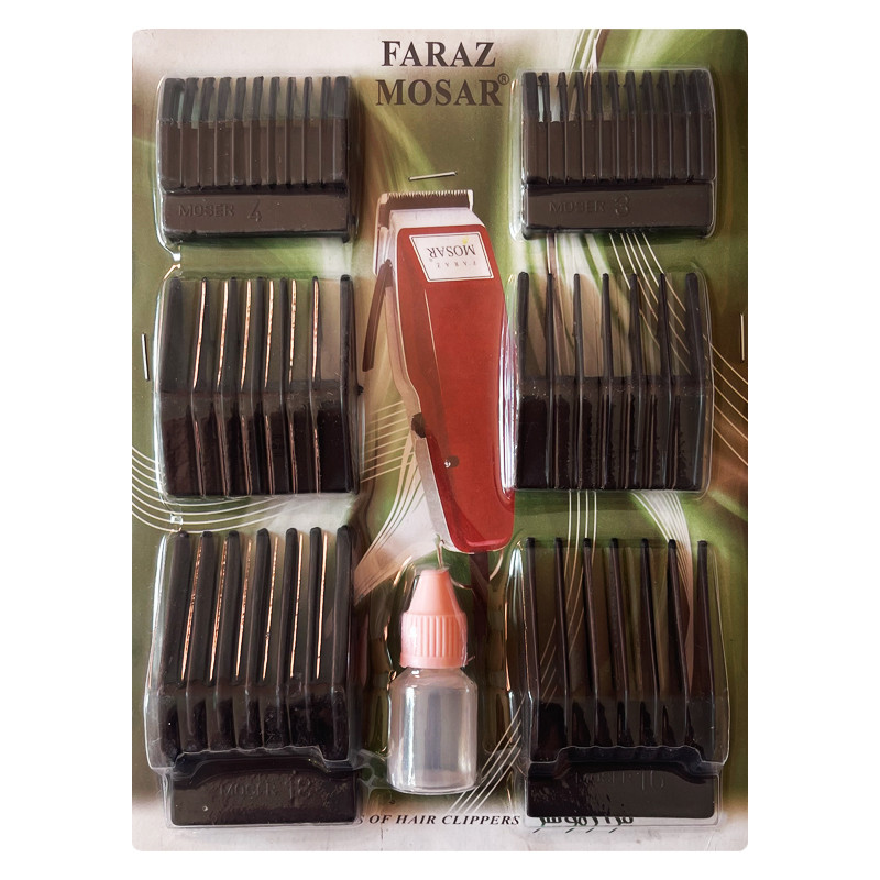 ست شانه ماشین اصلاح فراز مدل az به همراه روغن ماشین اصلاح