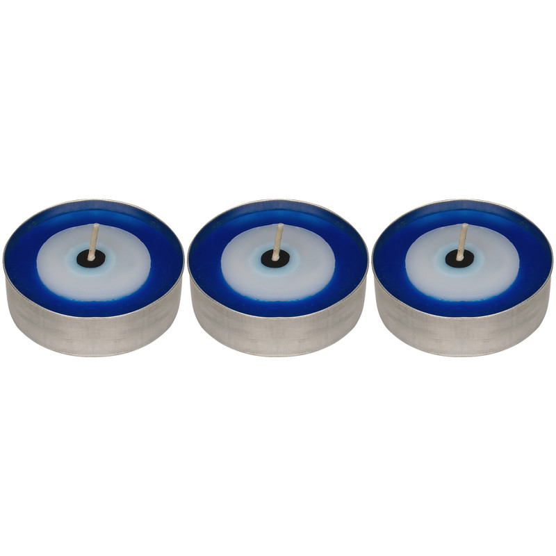 شمع وارمر طرح چشم نظر بسته 3 عددي