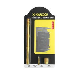 دسته تیغ تعویض آی سی یوکیلون مدل 43in1 مجموعه 43 عددی