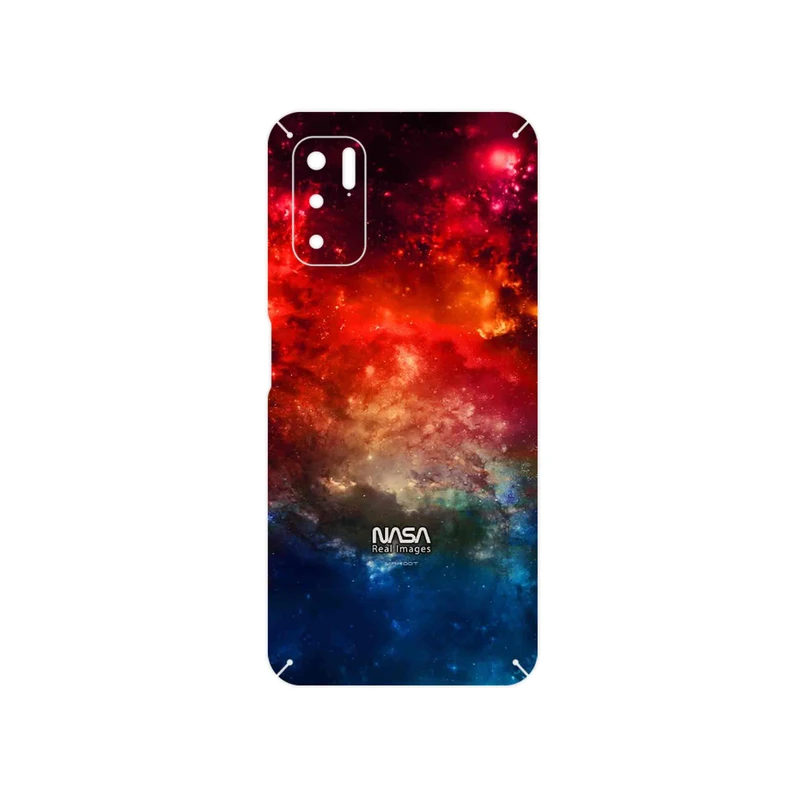 برچسب پوششی ماهوت مدل Universe b NASA 8 مناسب برای گوشی موبایل شیائومی Redmi Note 10 5G