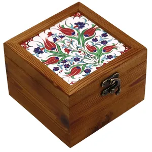 جعبه هدیه چوبی مدل ترمو A64